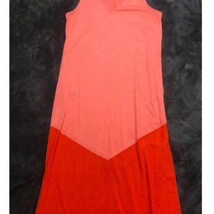 Sleeveless Colorblock Maxi dress